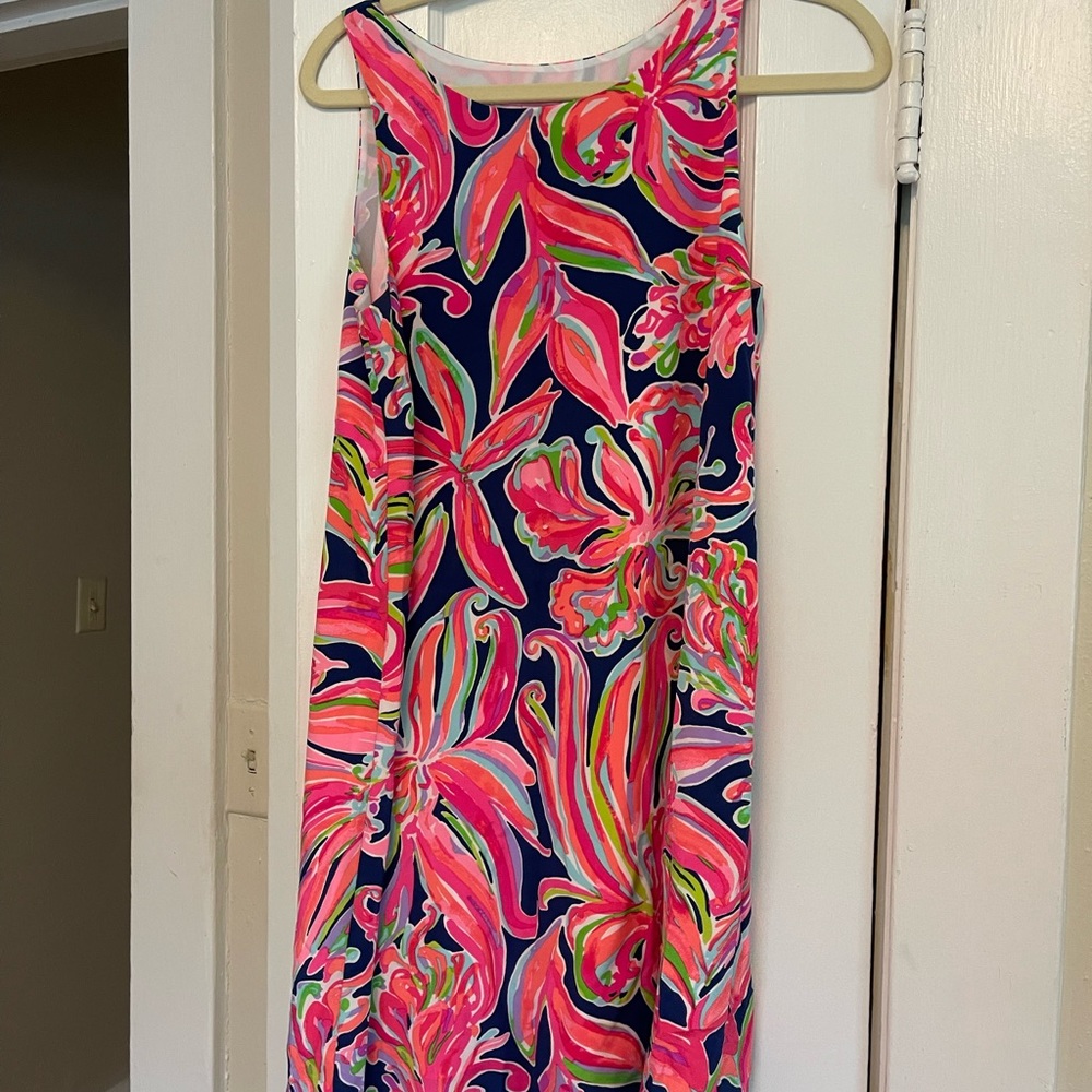 Silk Lilly Pulitzer dress, small